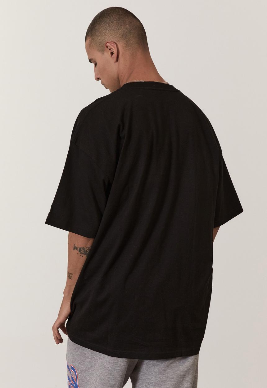 Factorie - Oversized nasa t shirt - lcn black nasa script