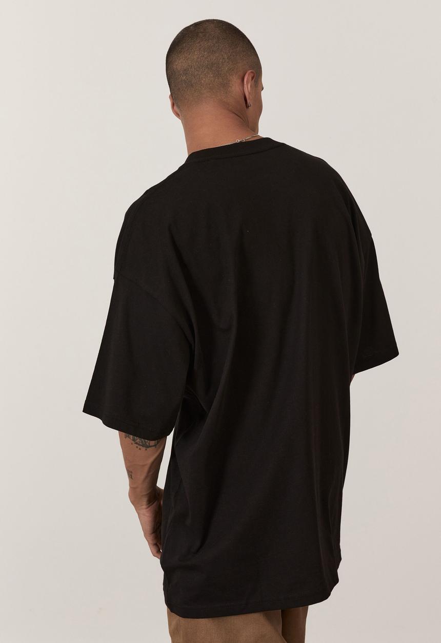 Factorie - Oversized nasa t shirt - lcn nas black white nasa emb