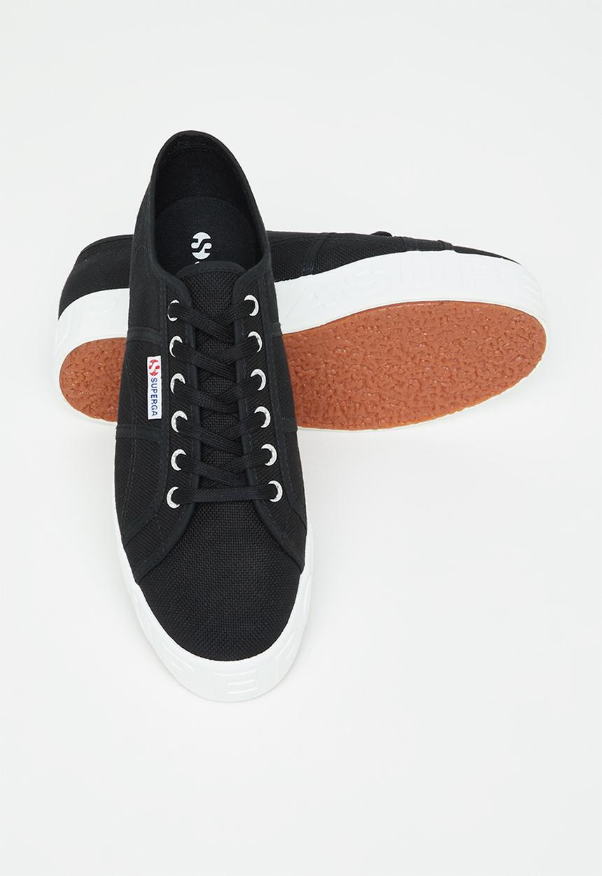 SUPERGA - 2790 shiny 3d lettering - 999 black