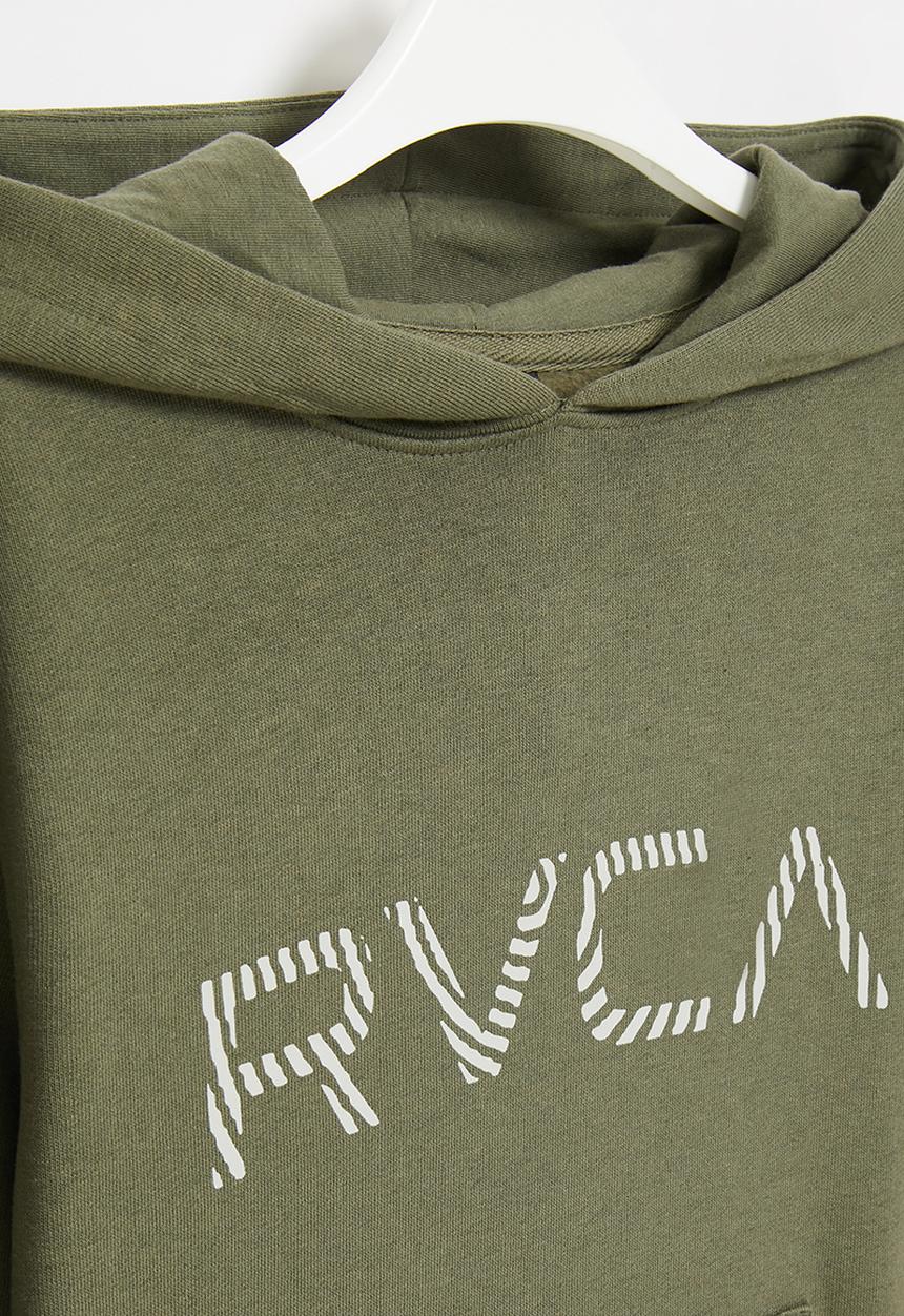 RVCA - Radar hoodie boy - olive