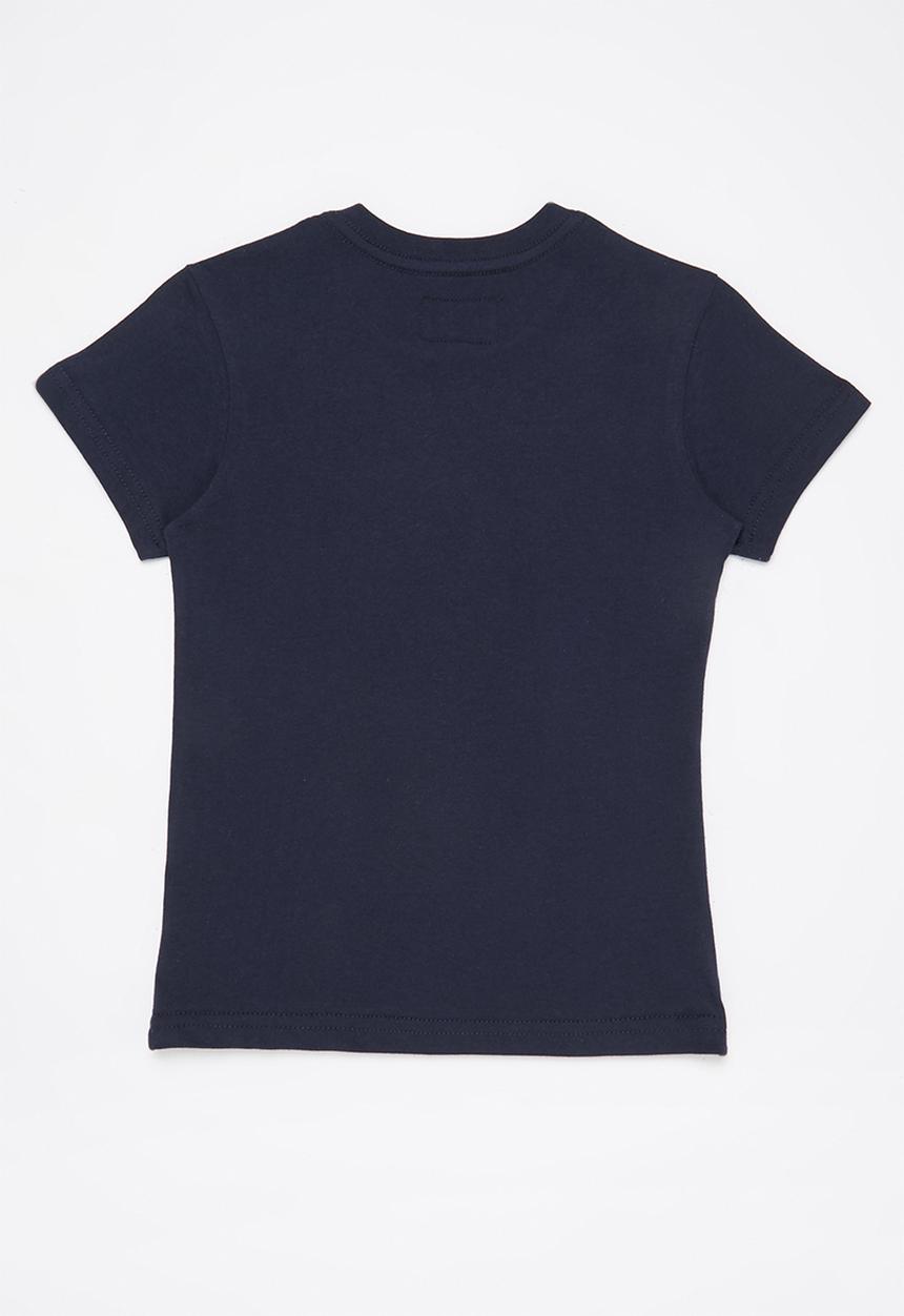 Aca Joe - Aca joe printed core crew tee - navy