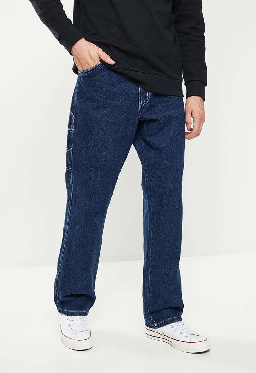 Lee  - Boss of the road relaxed fit utility jeans - blue