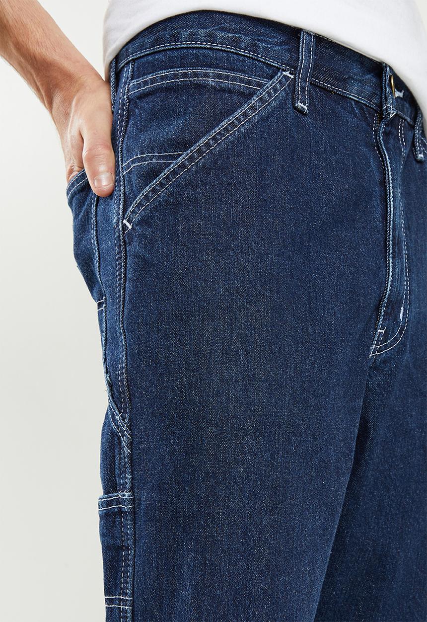 Lee  - Boss of the road relaxed fit utility jeans - blue