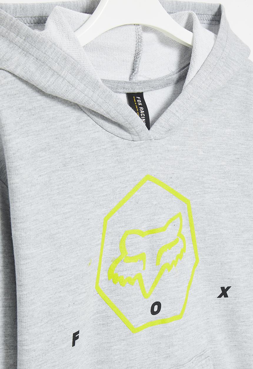 Fox - 7 Points pullover - heather grey