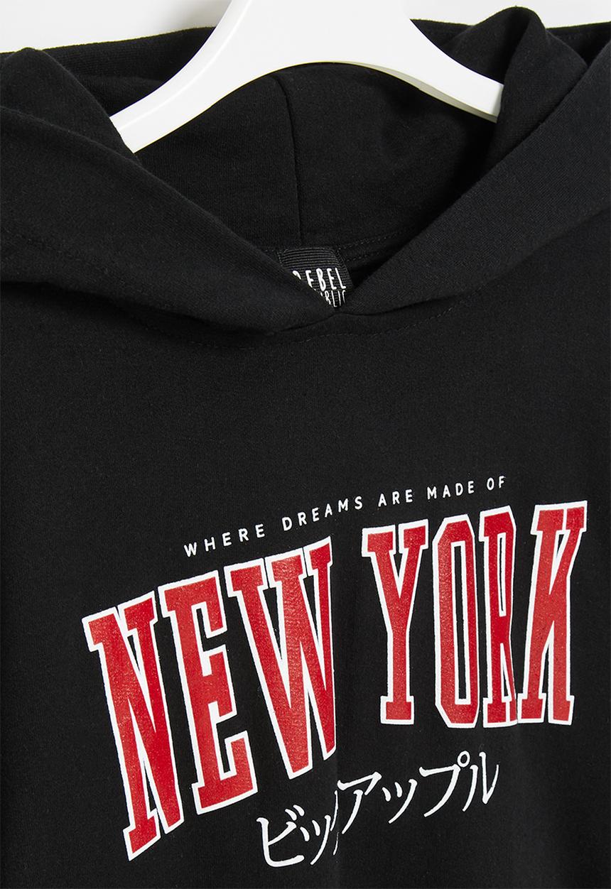 Rebel Republic - Graphic hoodie - black