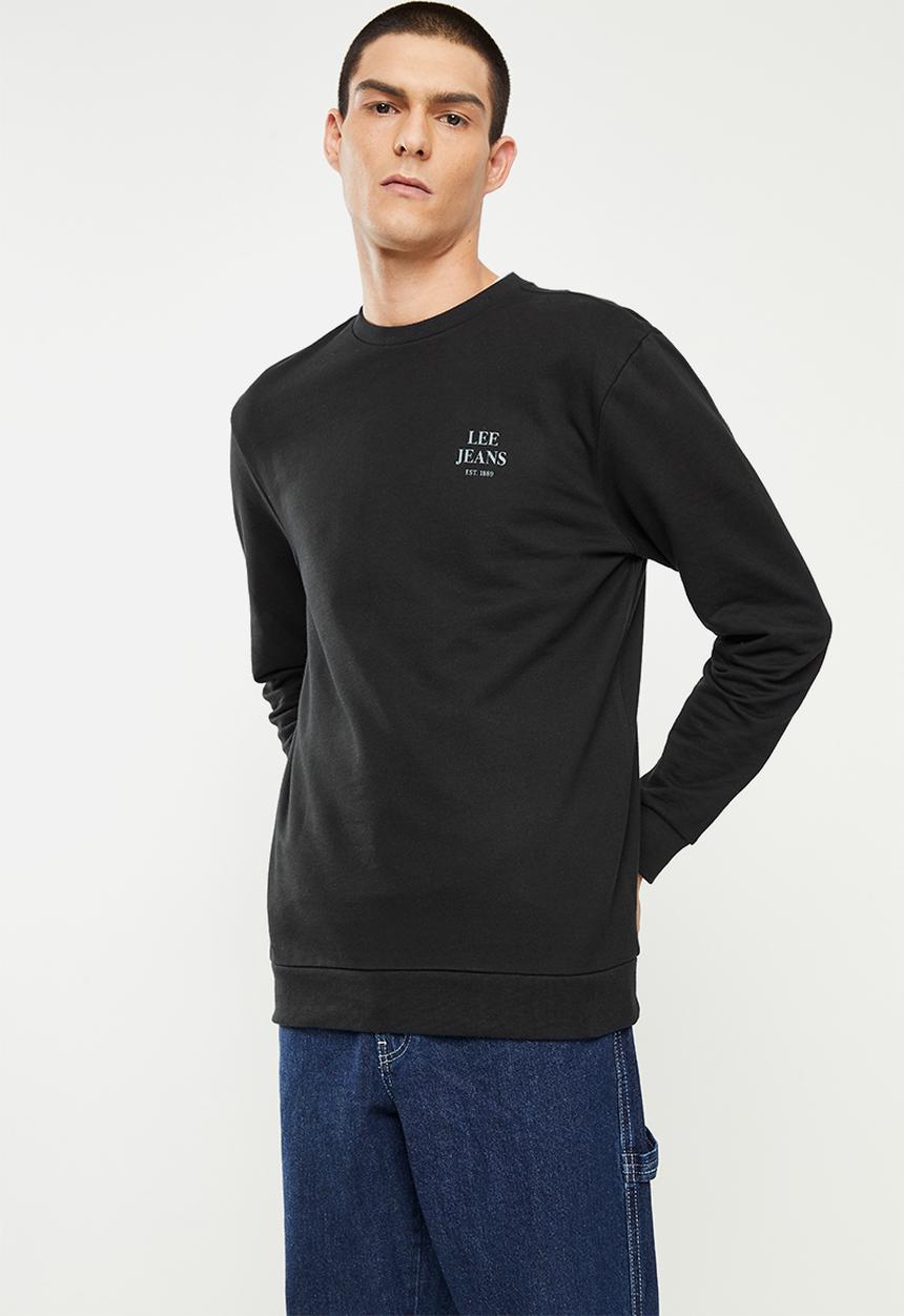 Lee  - Lee jeans sweater - black