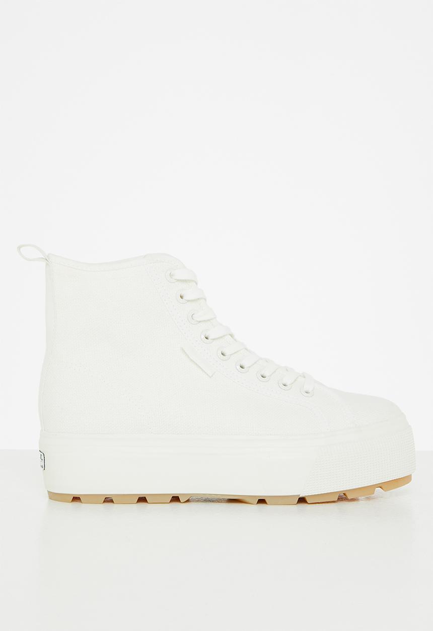 SUPERGA - 2705 hit top tank - agf white avorio milkey