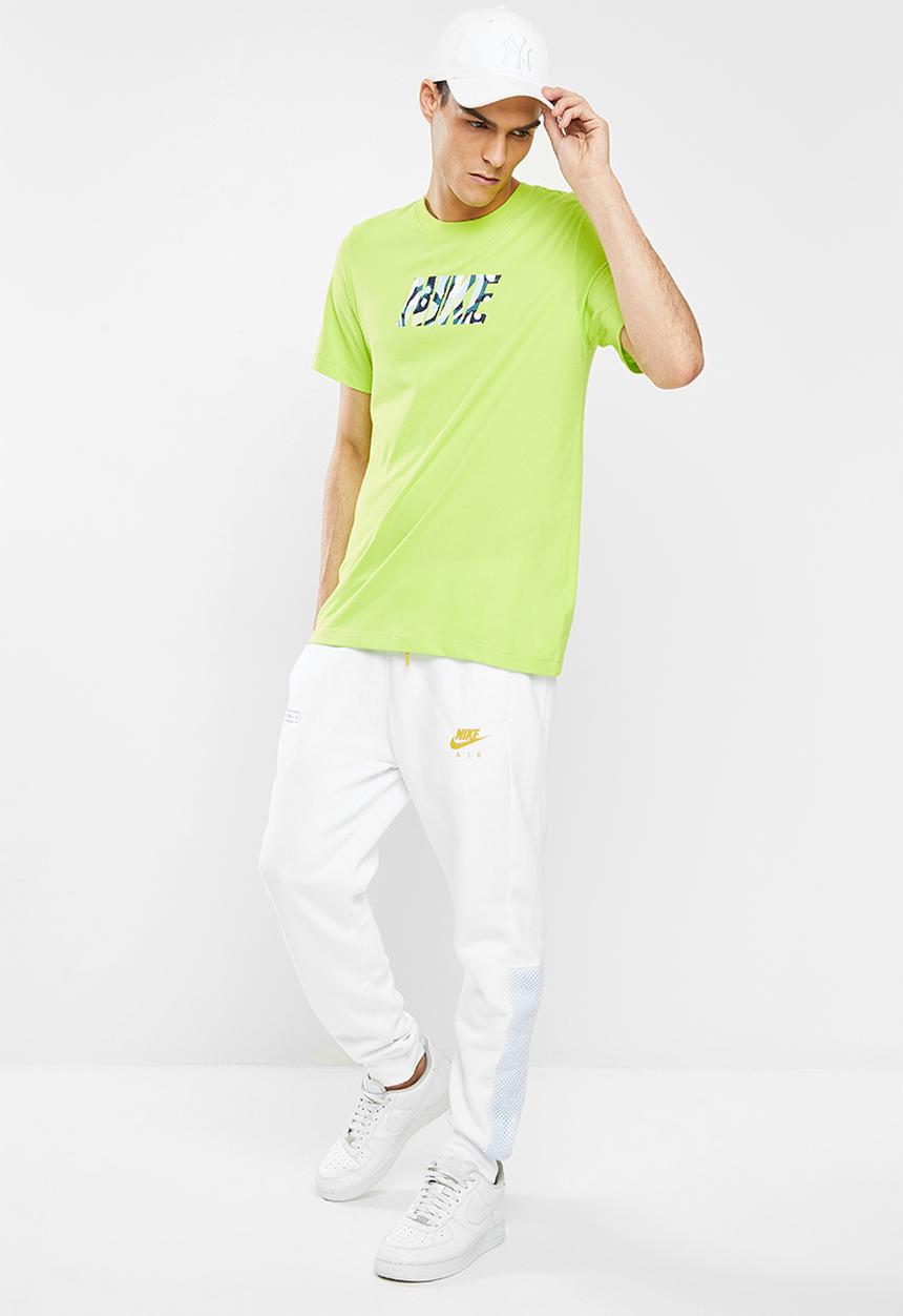 Nike - NSW Air Brushed Back Fleece Jogger - White