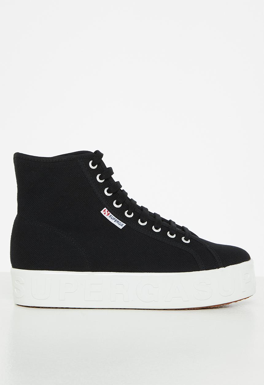 SUPERGA - 2705 shiny lettering - 999 black