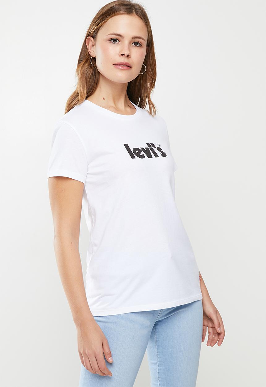 Levi’s® - The perfect tee poster logo - white