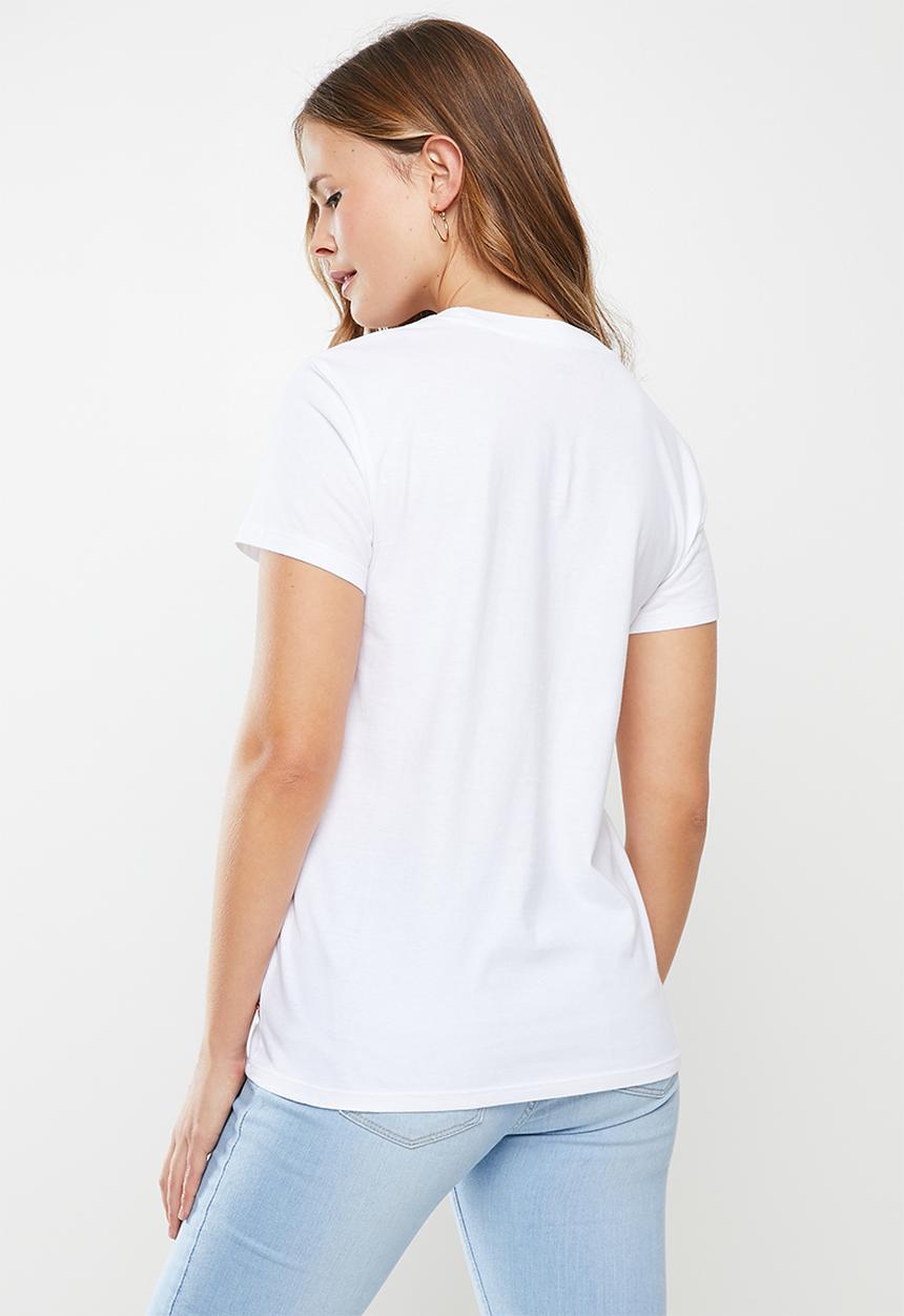 Levi’s® - The perfect tee poster logo - white