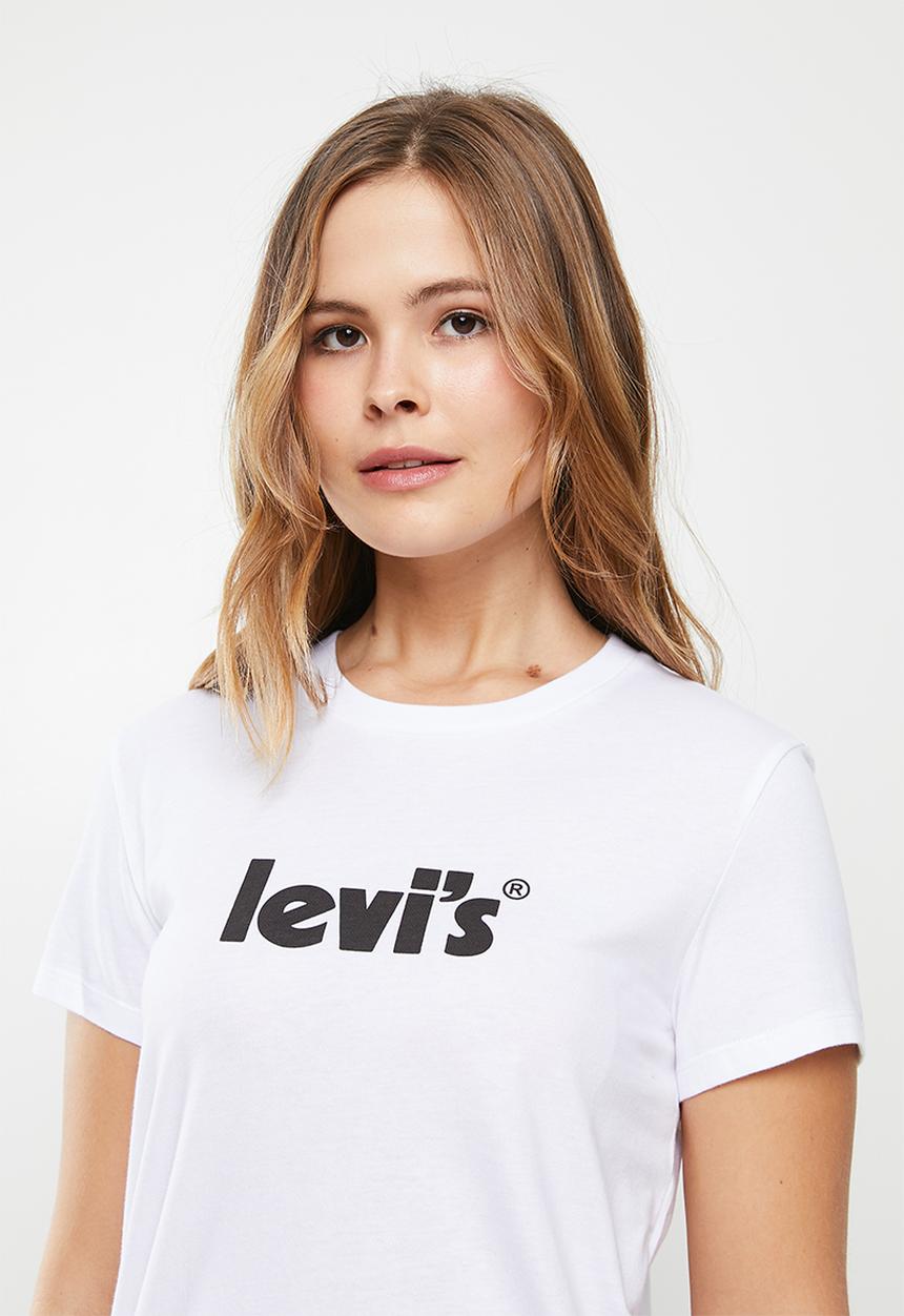 Levi’s® - The perfect tee poster logo - white