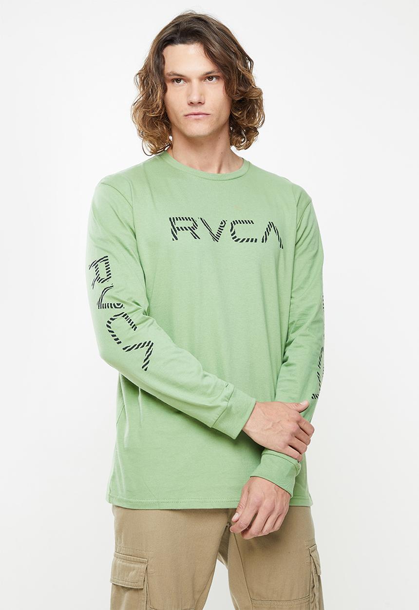 RVCA - Big fills long sleeve - spinach