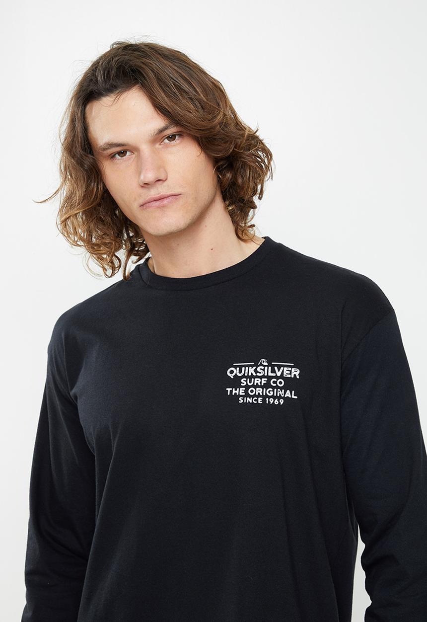 Quiksilver - Feeding line long sleeve - black