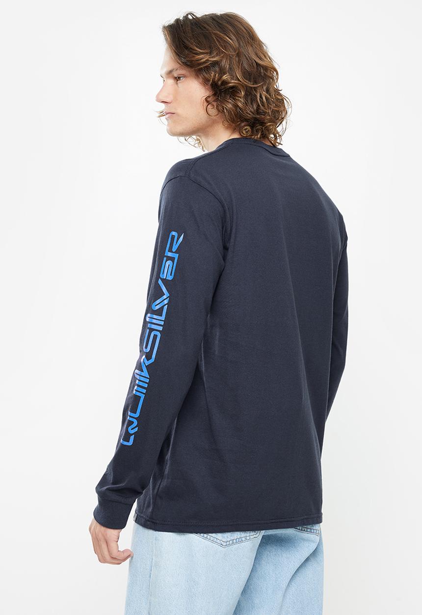 Quiksilver - Omni logo long sleeve - navy blazer