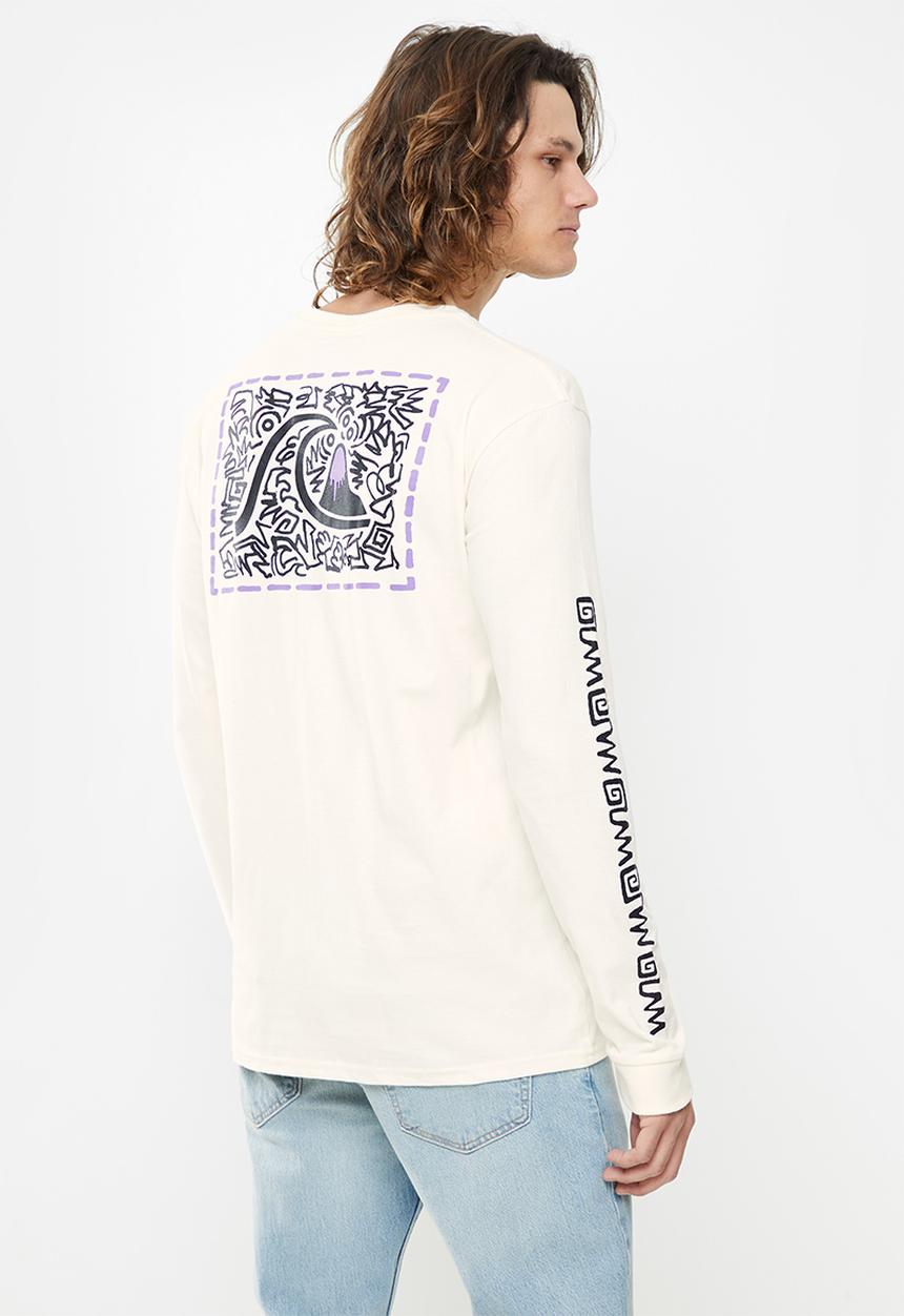 Quiksilver - Electric feel long sleeve - antique white