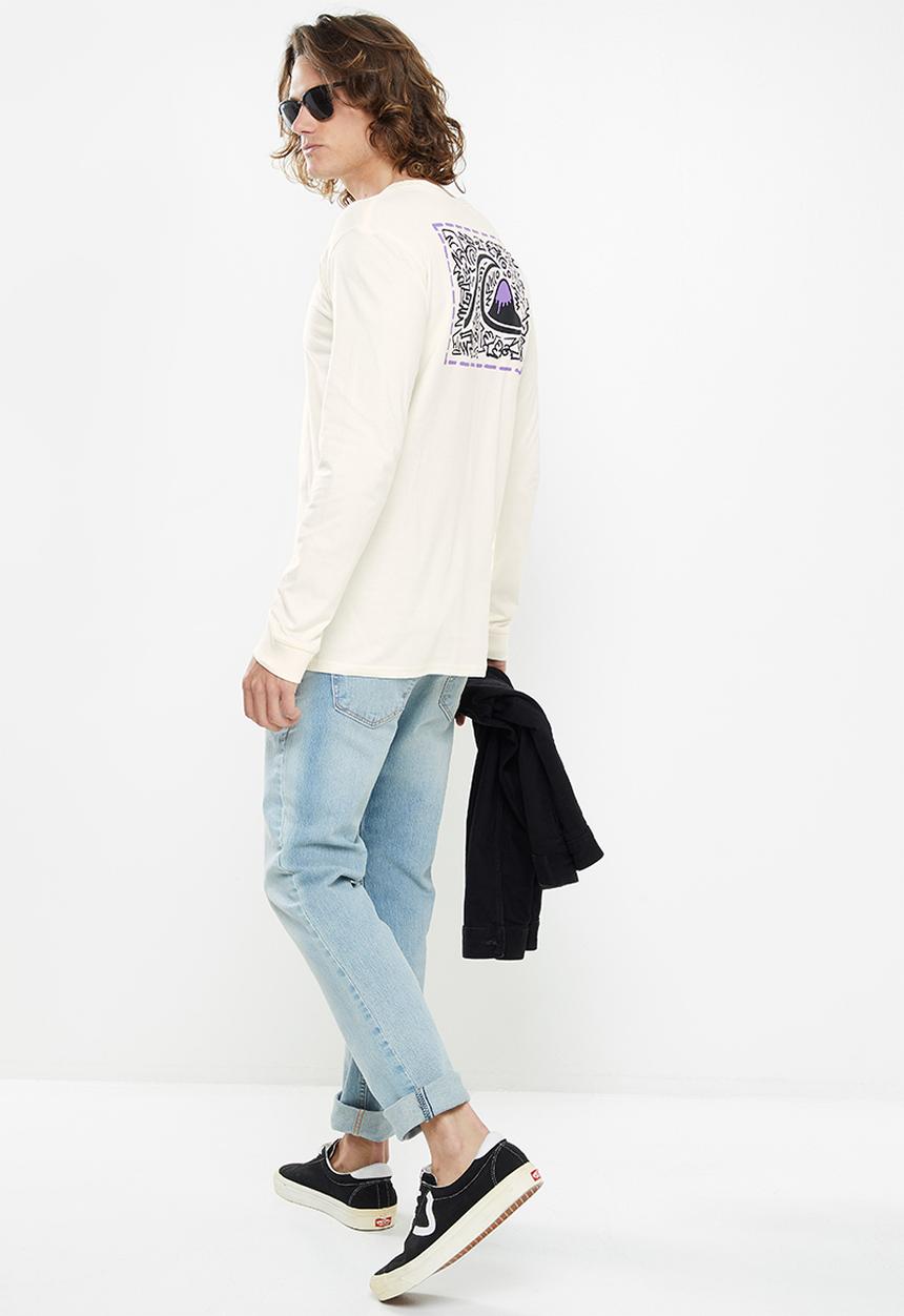 Quiksilver - Electric feel long sleeve - antique white