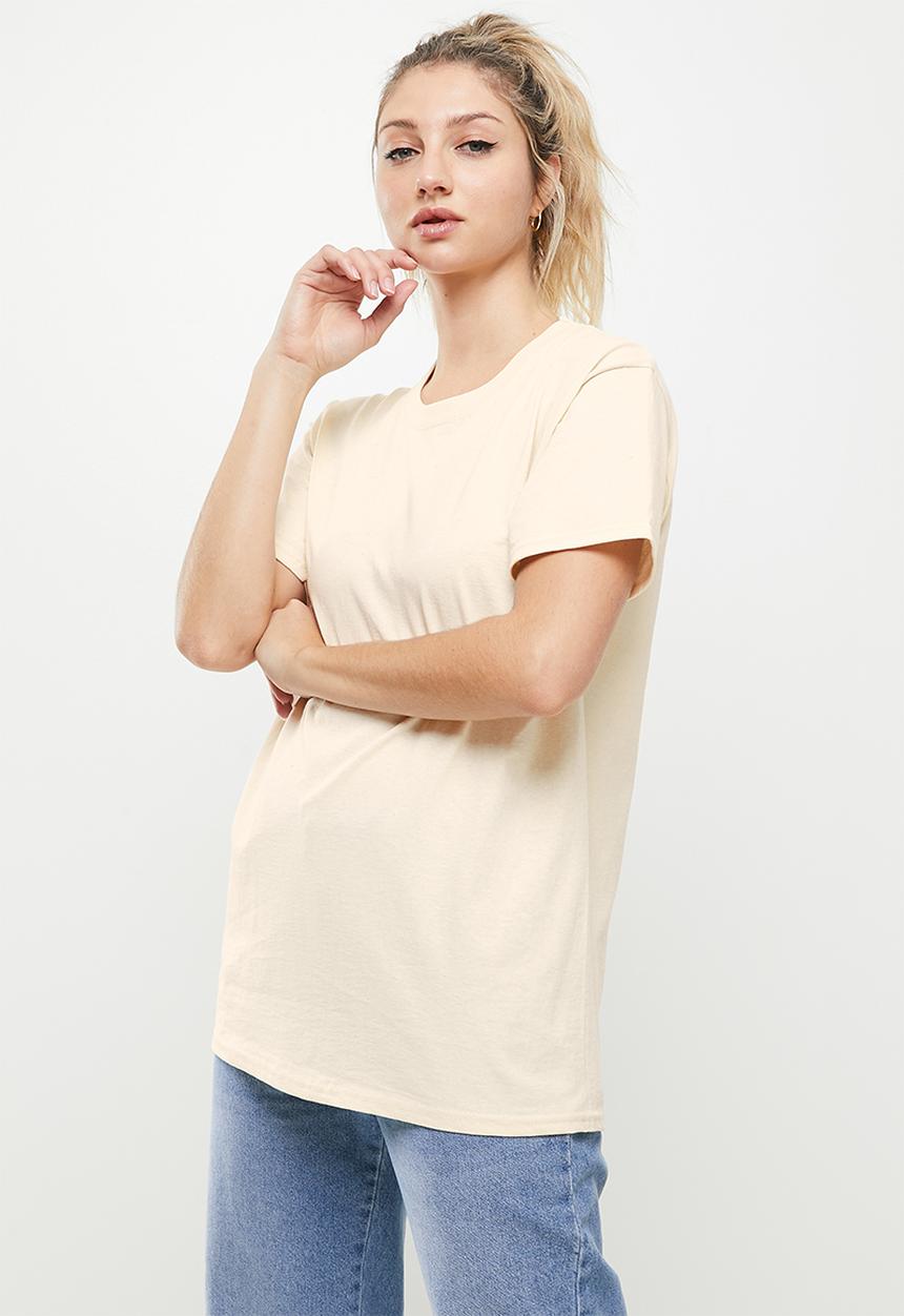 Daisy Street - Wanderlust tyler tee - natural