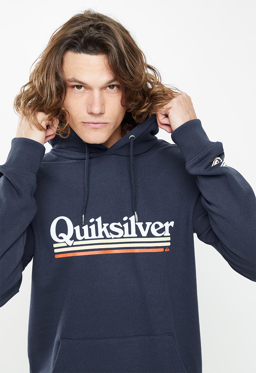 Quiksilver - On the line hoodie - navy blazer