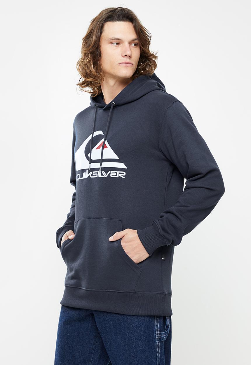 Quiksilver - Big logo hoodie - navy blazer