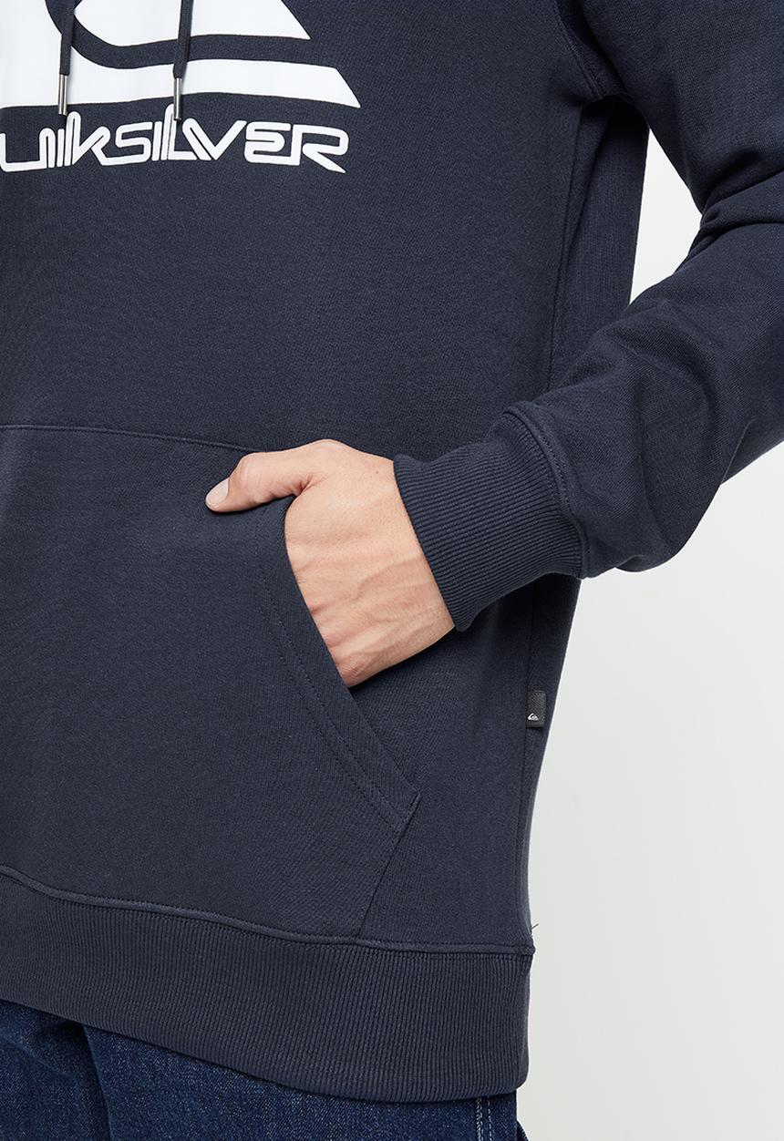 Quiksilver - Big logo hoodie - navy blazer