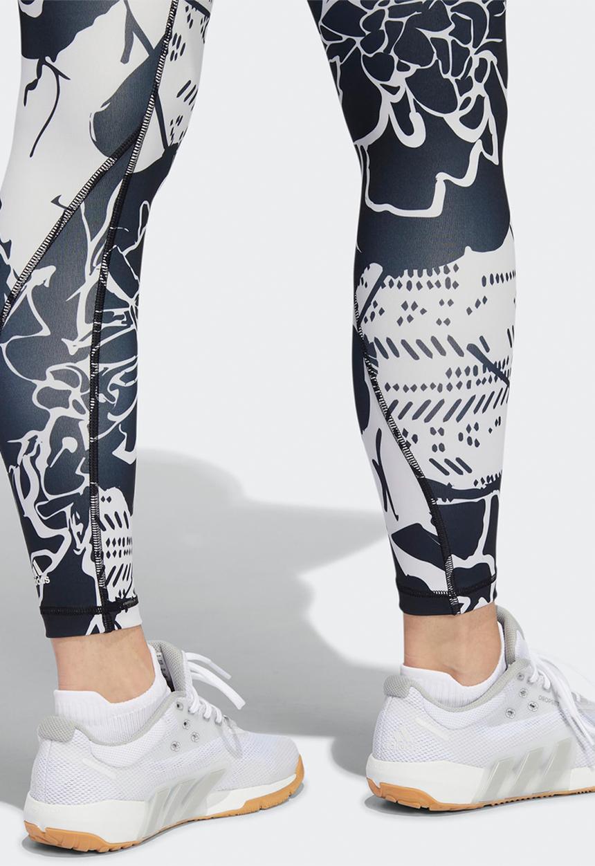 adidas Performance - Vf flower 7/8 tights - black