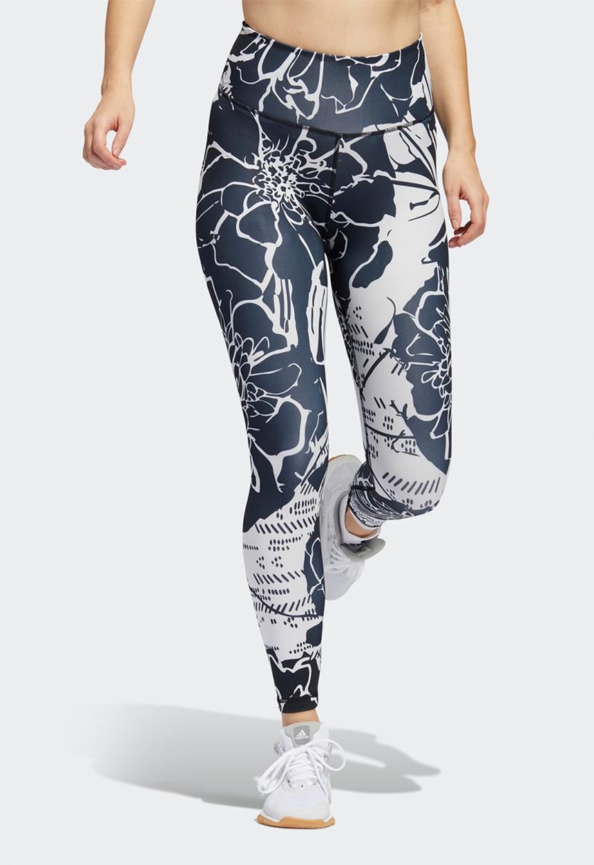 adidas Performance - Vf flower 7/8 tights - black