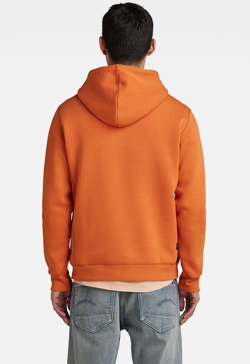 G-STAR - Premium core hood long sleeve - orange