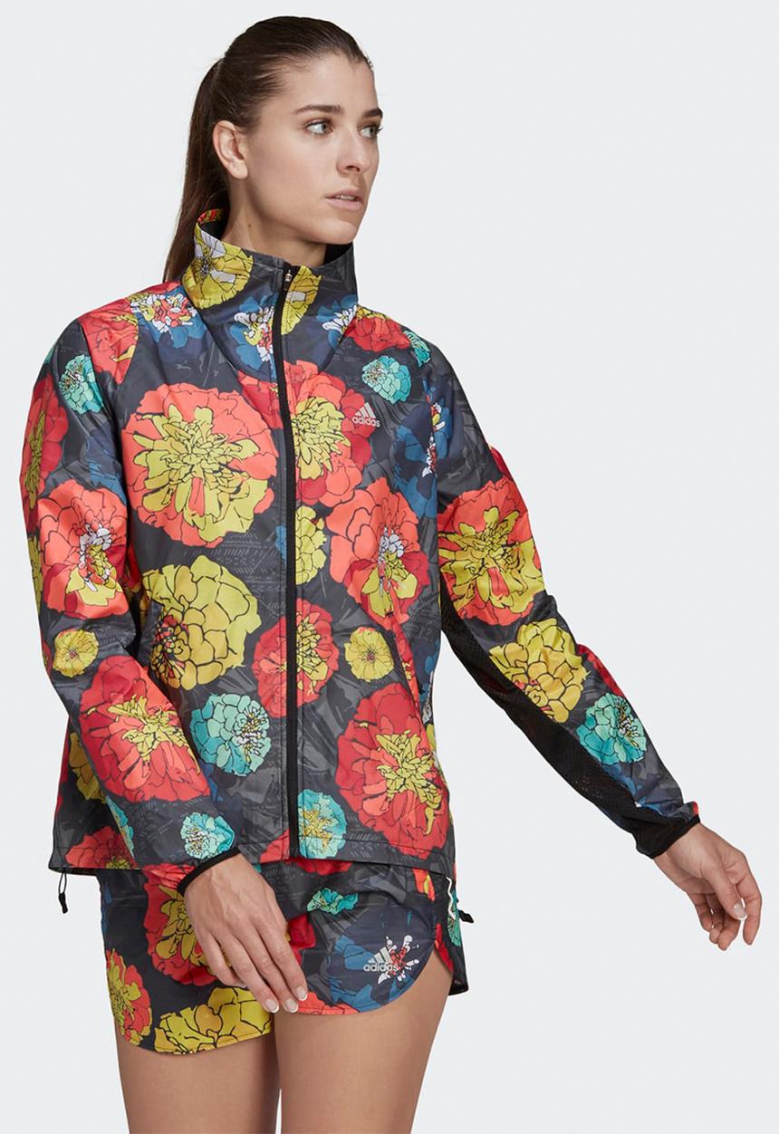 adidas Performance - Run fast flower jacket - multi