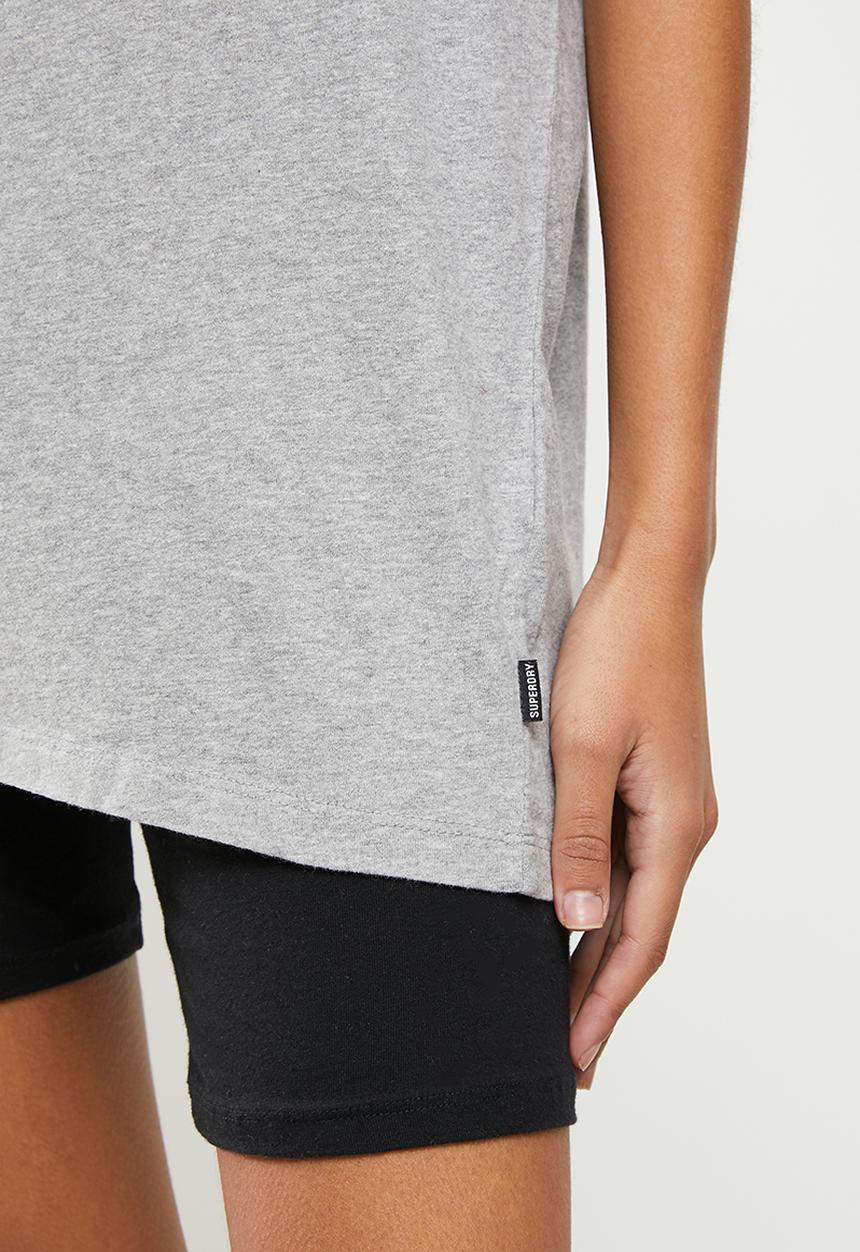 Superdry. - T-shirt - grey marl