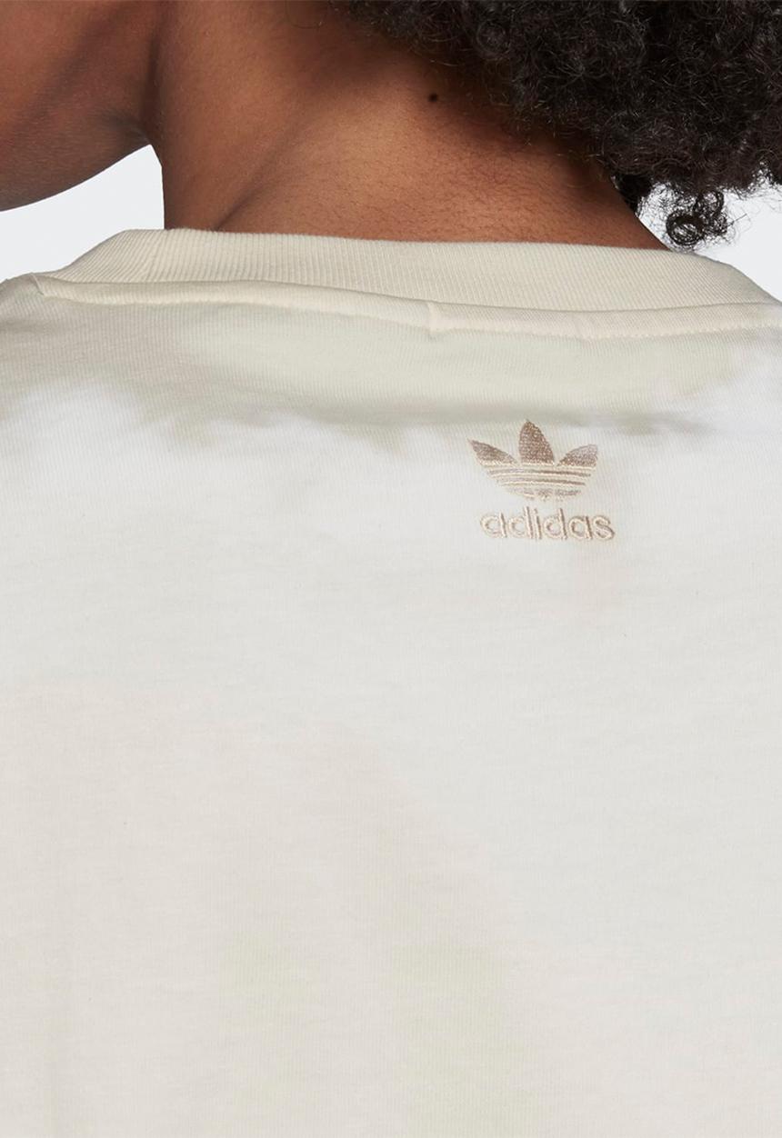 adidas Originals - Trefoil moments graphic tee - stone