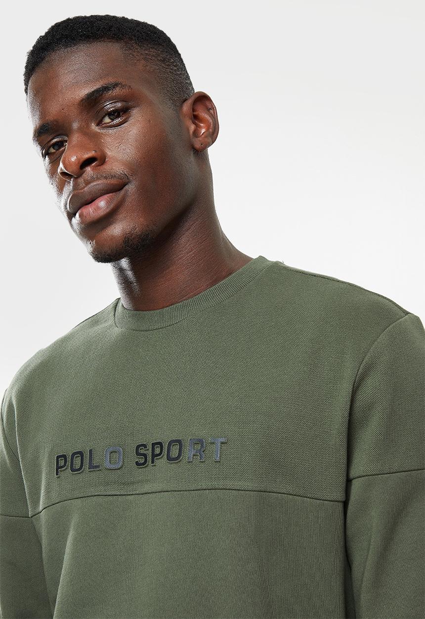 POLO - PS Embossed Sweatshirt - Fatigue