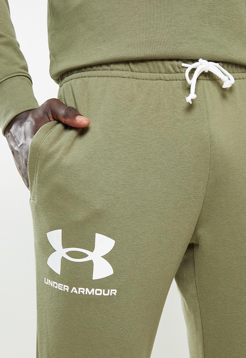Under Armour - UA Rival Terry Joggers - light khaki
