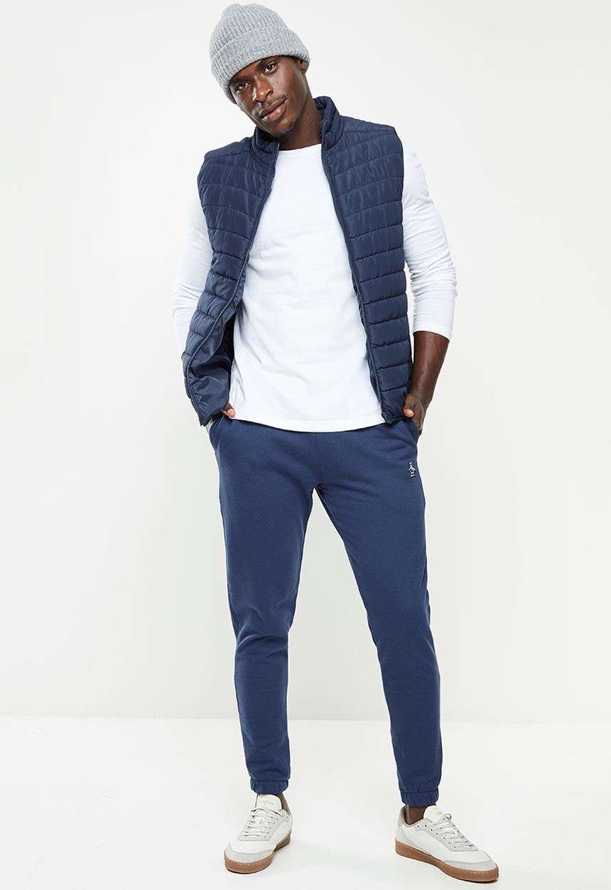 Original Penguin - OP fleece trackpant - dark sapphire