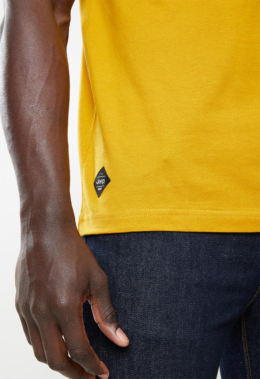 JEEP - Core logo tee - gold
