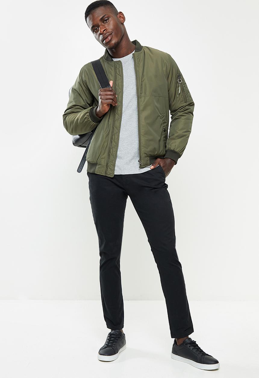 Valenta - Luna classic chinos - black
