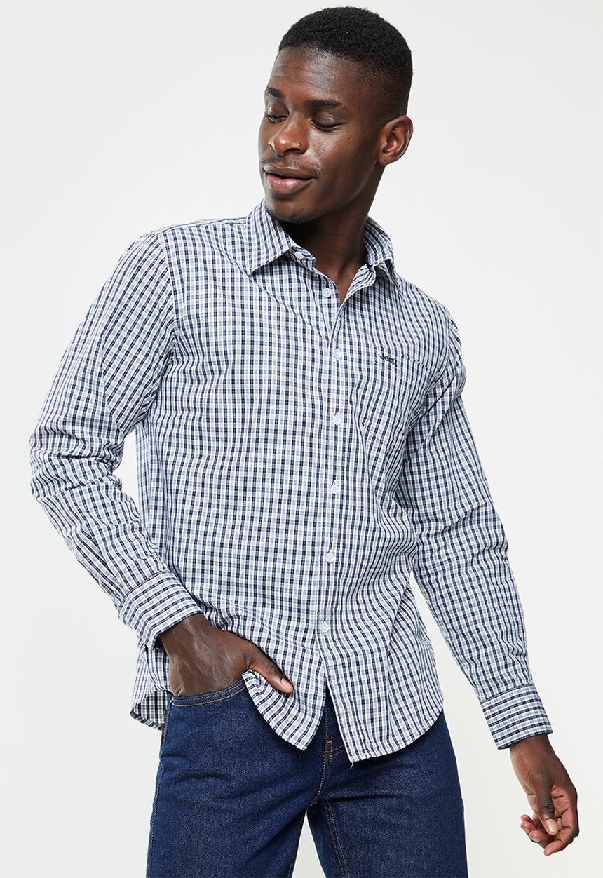 JEEP - Long sleeve yd check shirt - multi  