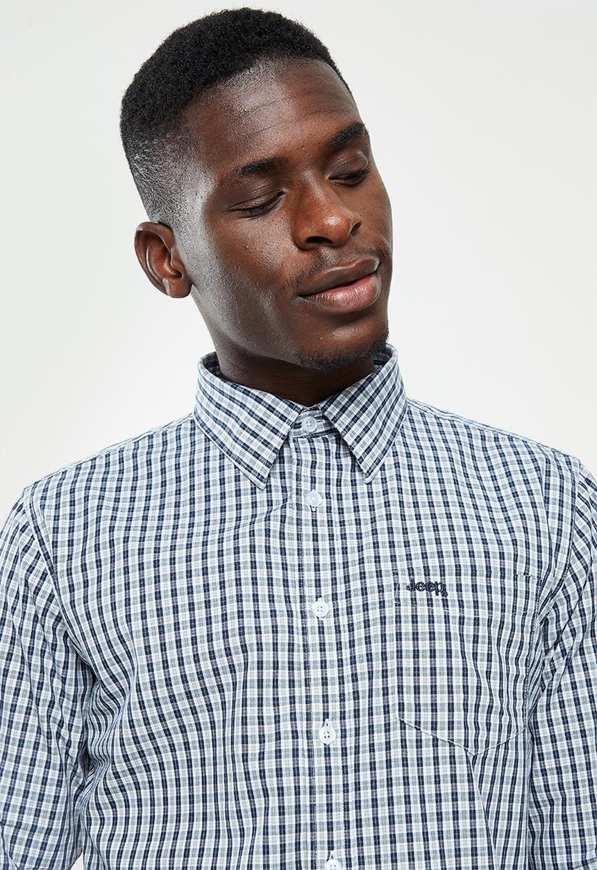 JEEP - Long sleeve yd check shirt - multi  
