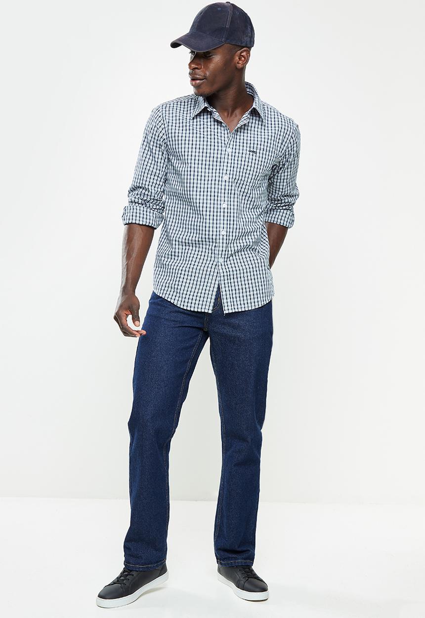 JEEP - Long sleeve yd check shirt - multi  