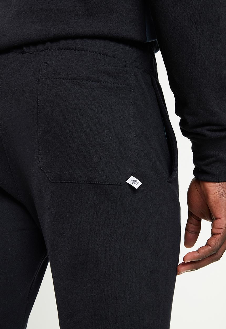 Original Penguin - Op fleece trackpant - true black