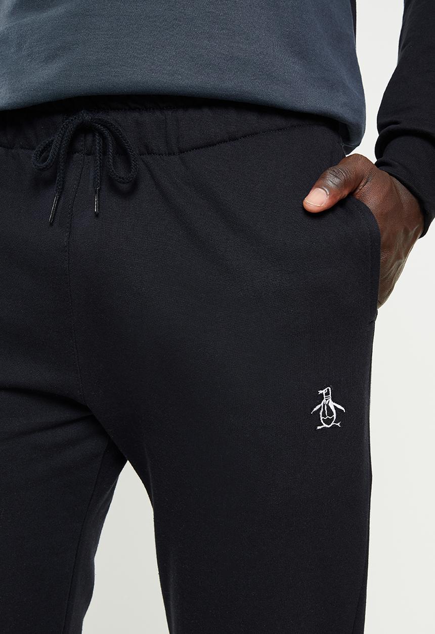 Original Penguin - Op fleece trackpant - true black