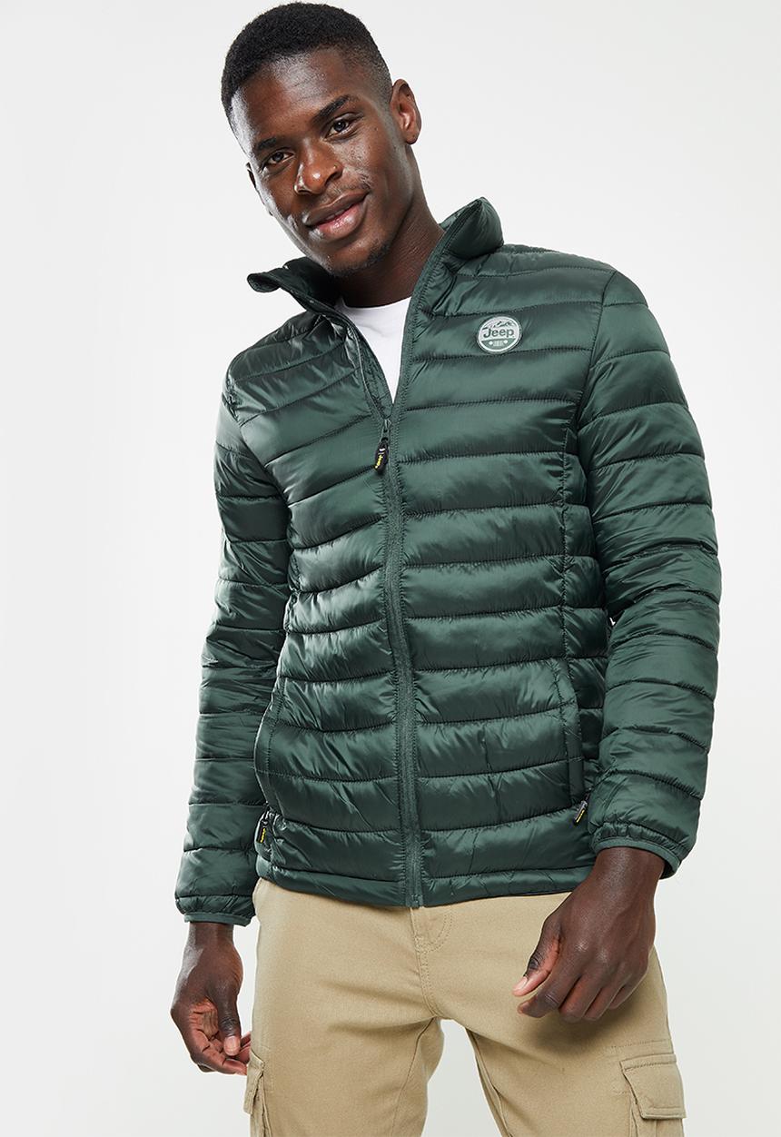 JEEP - Core puffer long sleeve - green