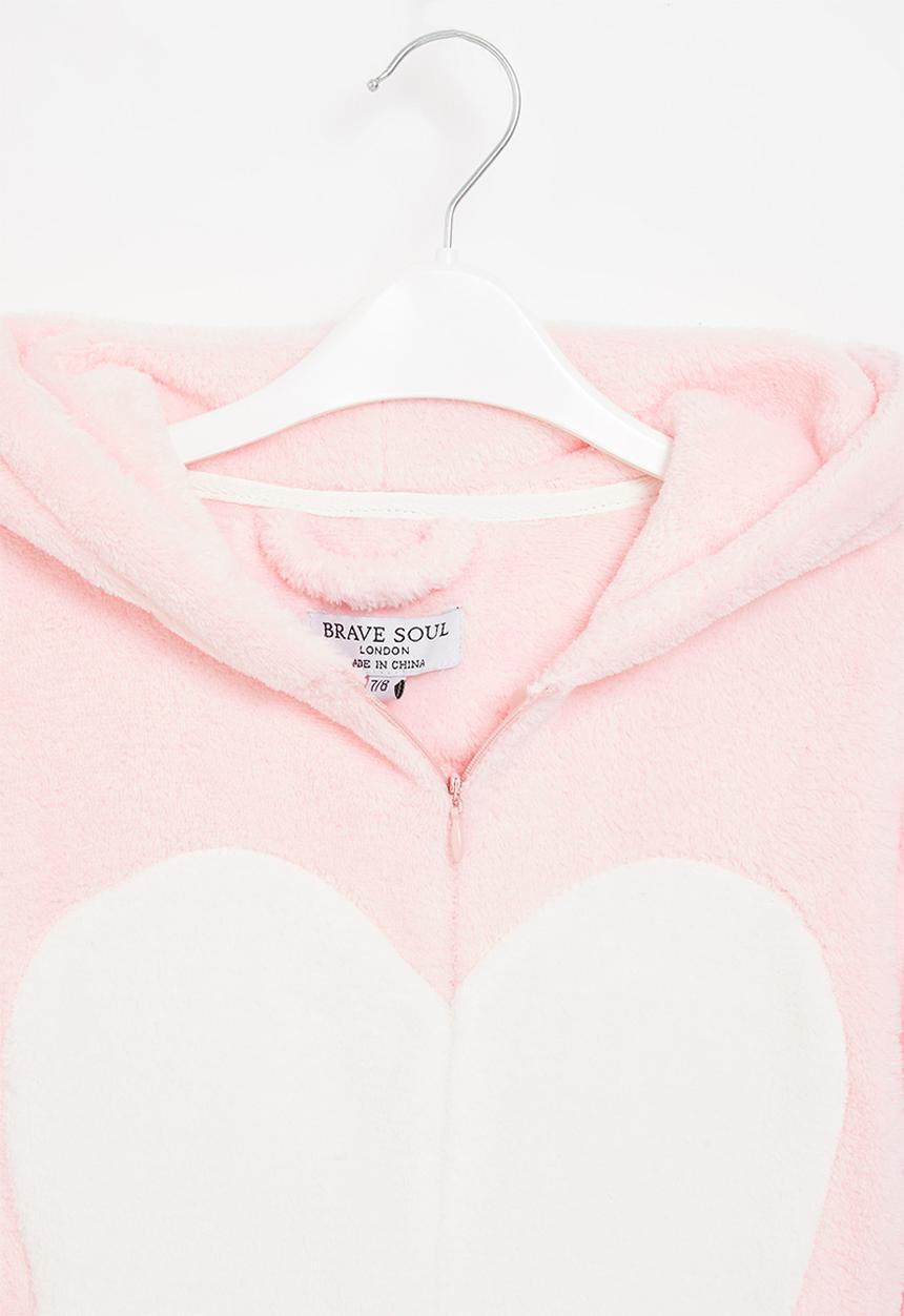 Brave Soul - Bunny onesie - pink