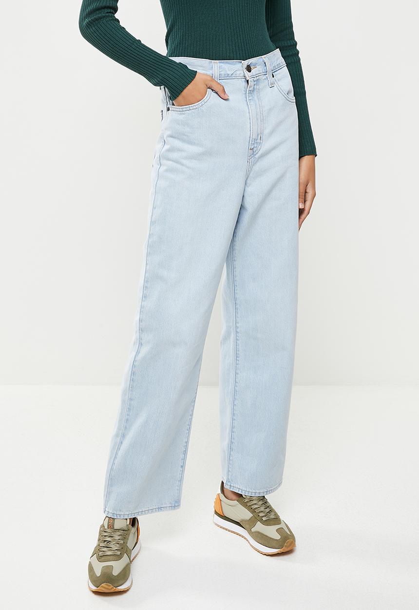 Levi’s® - High waisted straight joe flush - light blue