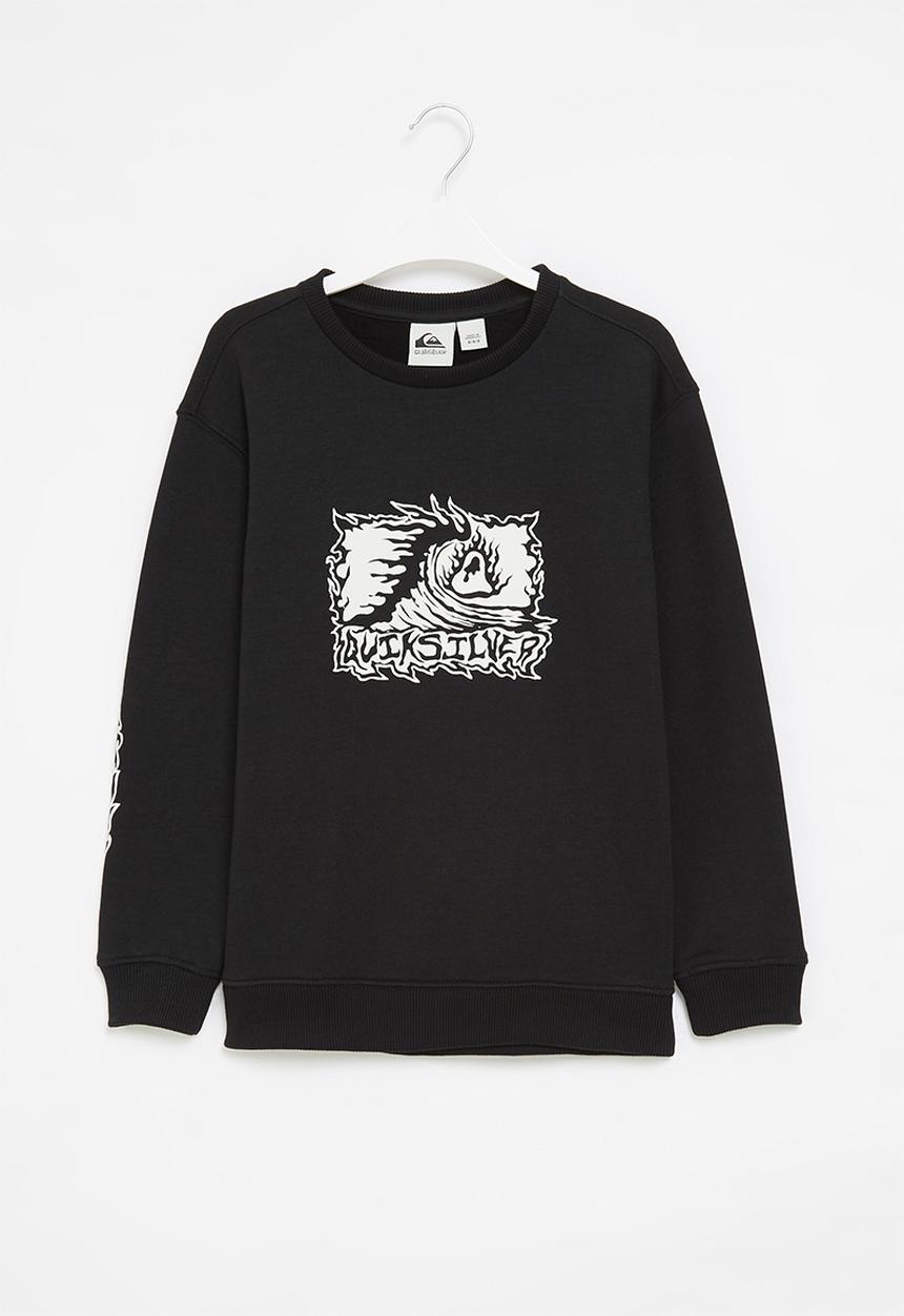 Quiksilver - Scorcher crew youth - black