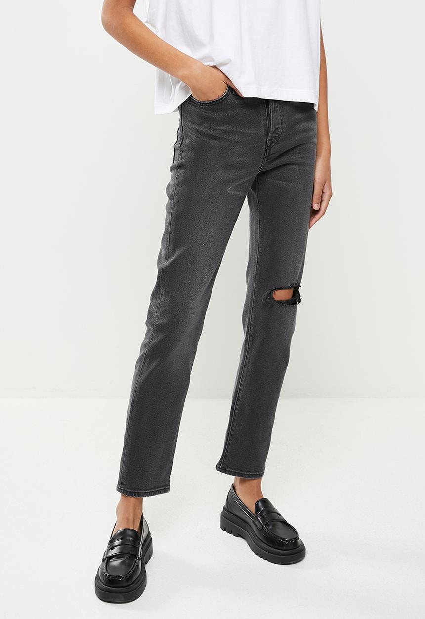 Levi’s® - Wedgie straight cut and dry jeans - black