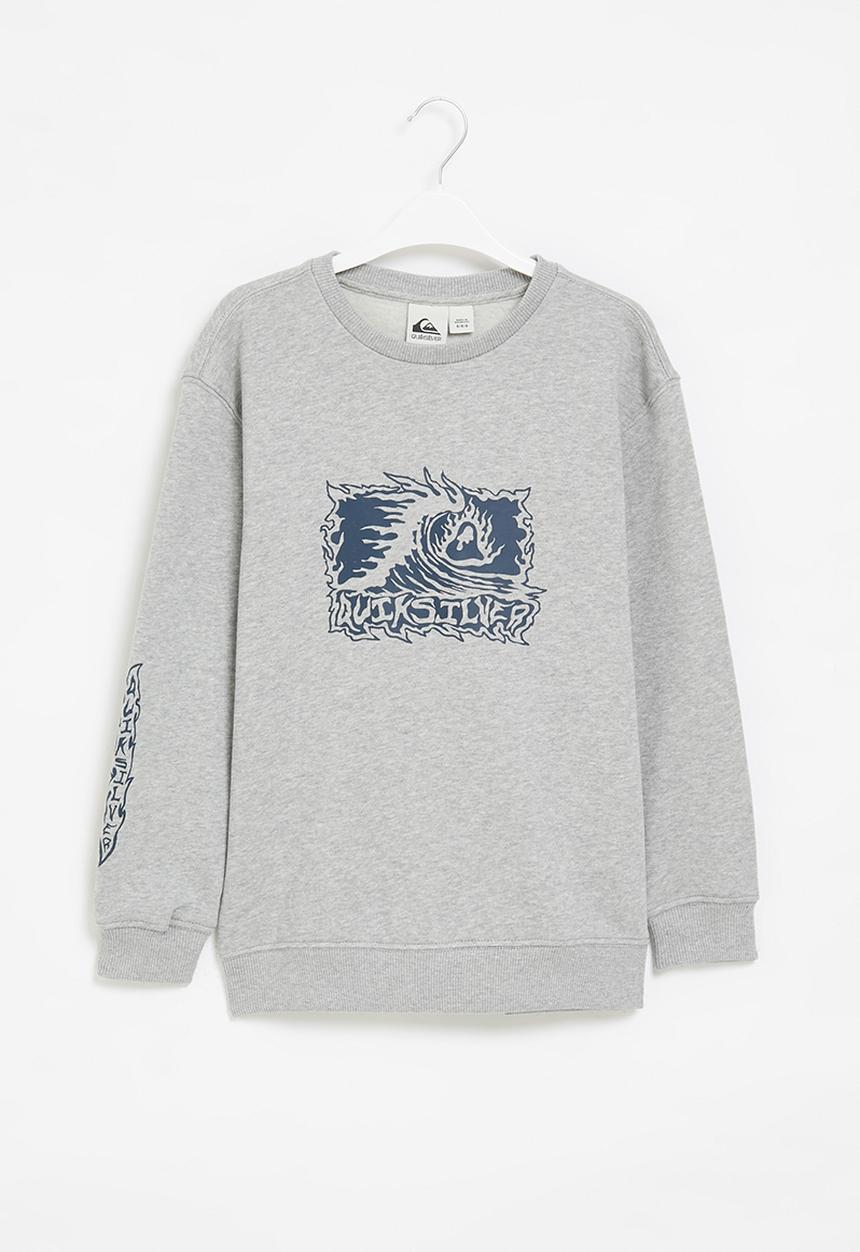 Quiksilver - Scorcher crew youth - light grey heather
