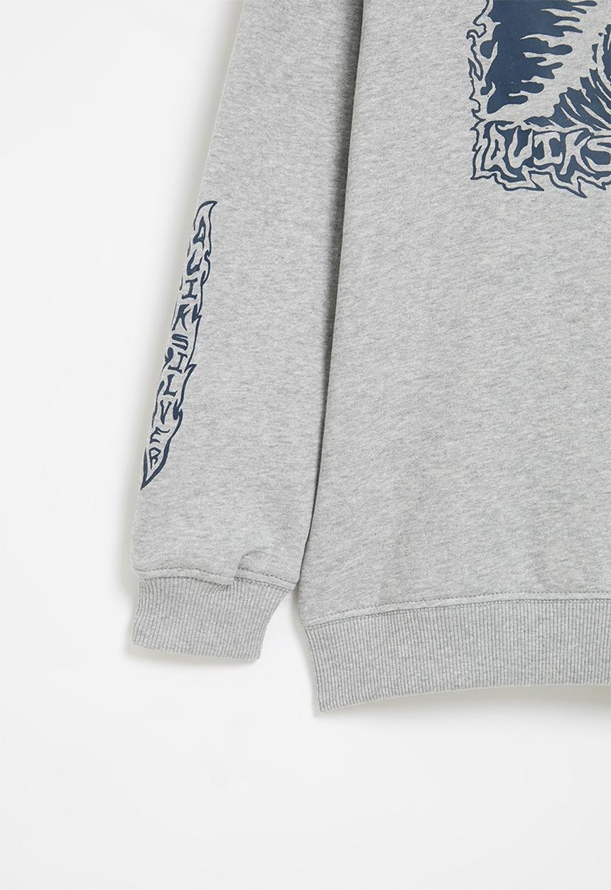 Quiksilver - Scorcher crew youth - light grey heather