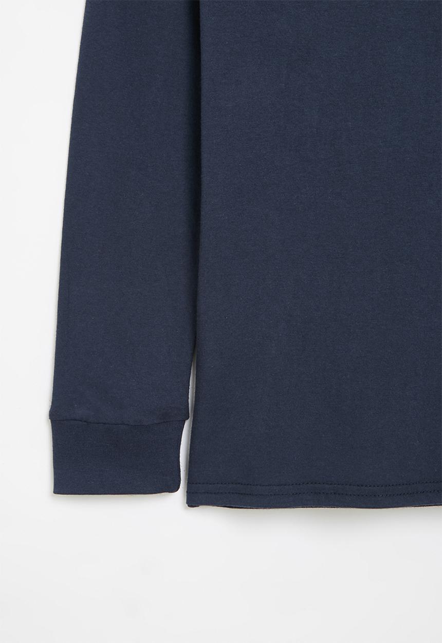 Quiksilver - Nineties son long sleeve youth - navy blazer