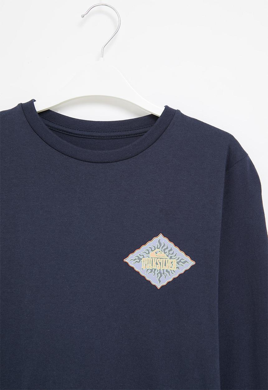 Quiksilver - Nineties son long sleeve youth - navy blazer